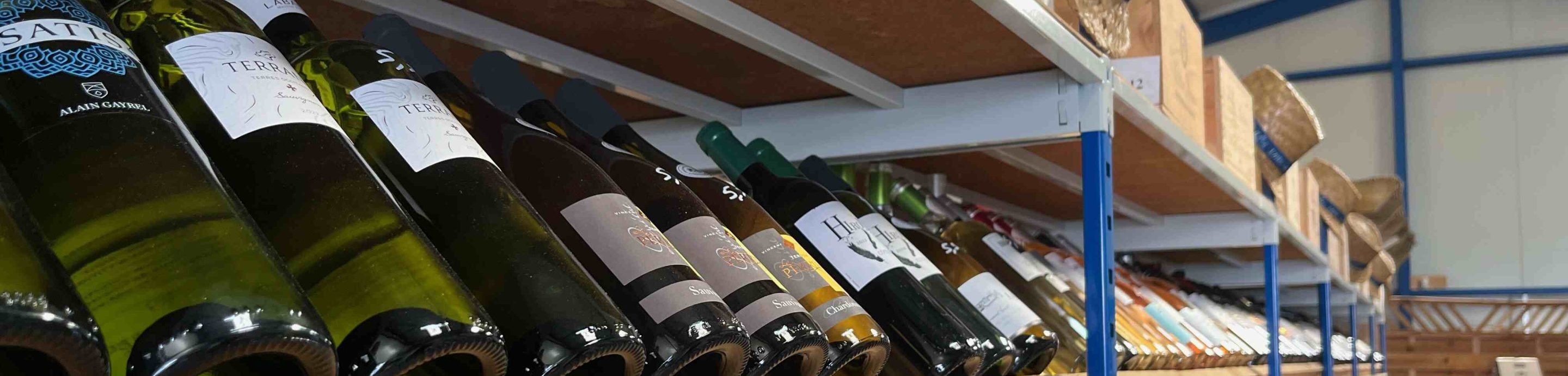 Image bouteilles au Le Vivier Di'Vin Vendée