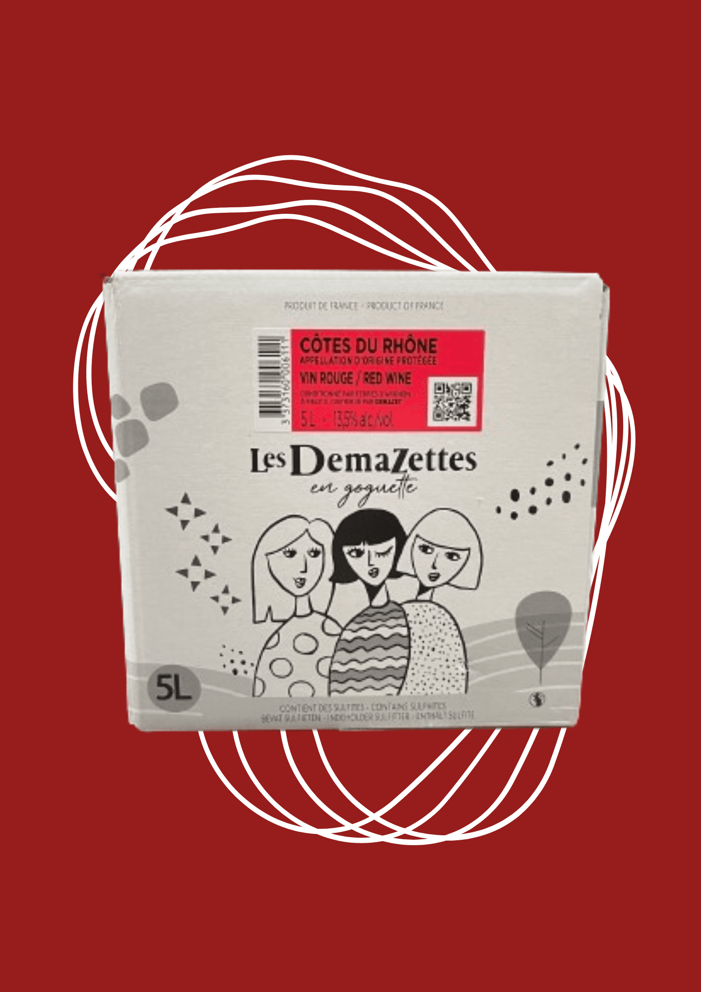 Bib vin les demazettes
