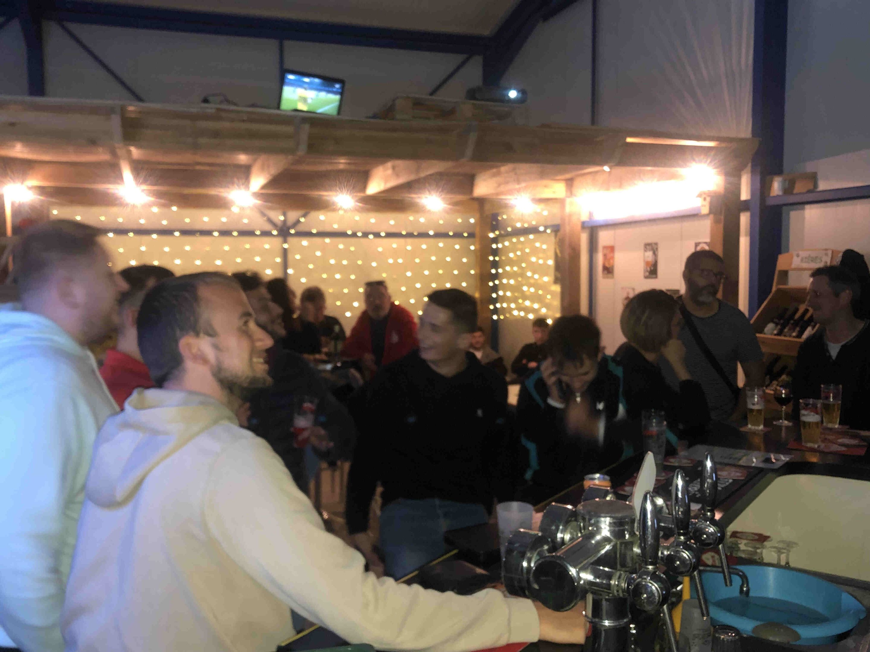 Diffusion de match de foot