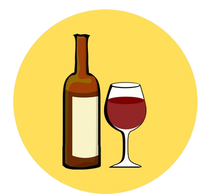 Icône bouteille de vin 