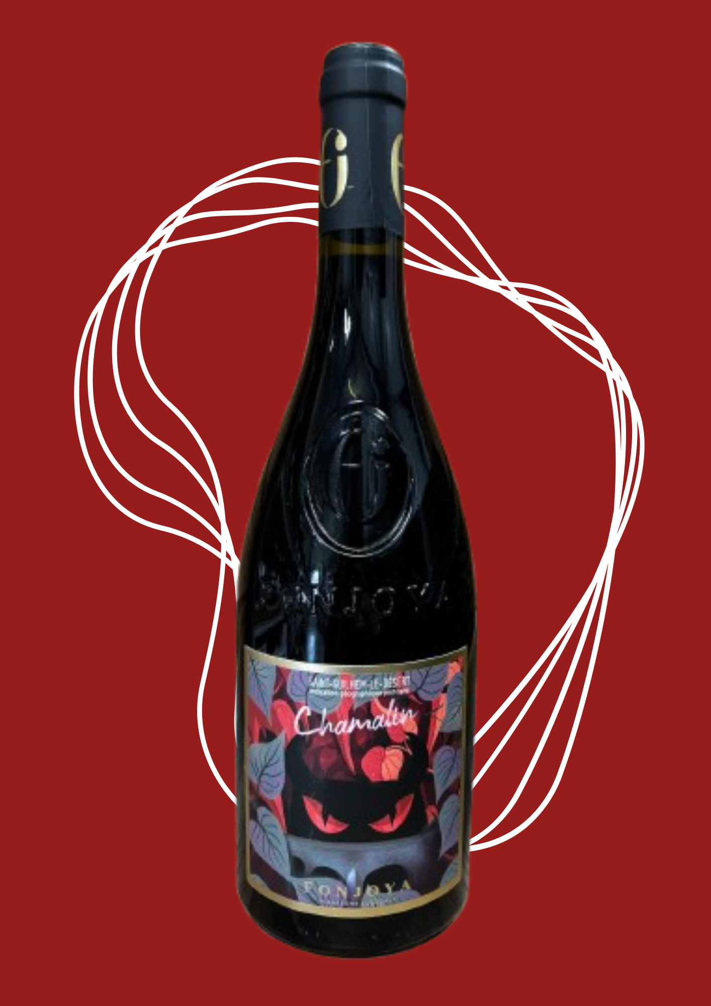 Vin rouge en bouteille Chamalin